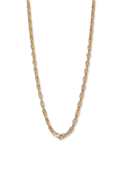 Minimal Gold Link Necklace